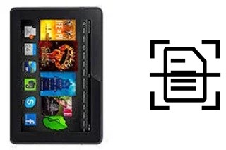 Come scannerizzare su un Amazon Kindle Fire HDX