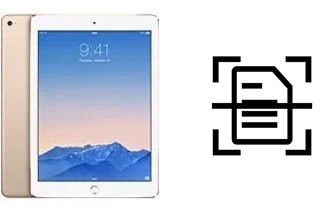 Come scannerizzare su un Apple iPad Air 2