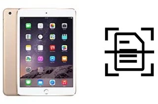 Come scannerizzare su un Apple iPad mini 3