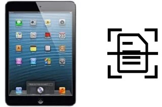 Come scannerizzare su un Apple iPad mini Wi-Fi + Cellular