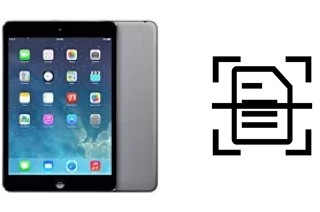 Come scannerizzare su un Apple iPad mini 2