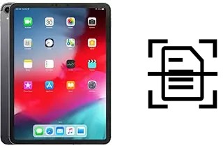 Come scannerizzare su un Apple iPad Pro 11 (2018)