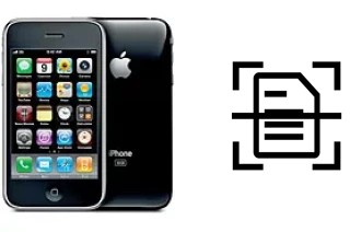 Come scannerizzare su un Apple iPhone 3GS