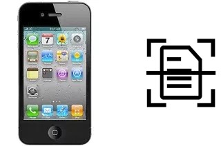 Come scannerizzare su un Apple iPhone 4