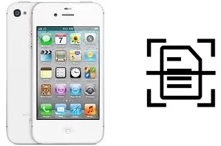 Come scannerizzare su un Apple iPhone 4s