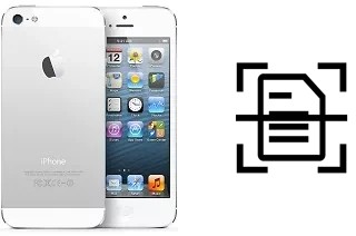 Come scannerizzare su un Apple iPhone 5