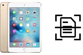 Come scannerizzare su un Apple iPad mini 4