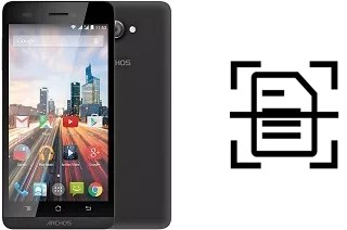 Come scannerizzare su un Archos 50b Helium 4G