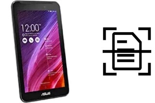 Come scannerizzare su un Asus Fonepad 7 (2014)