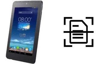 Come scannerizzare su un Asus Fonepad 7