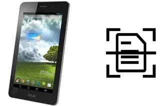 Come scannerizzare su un Asus Fonepad