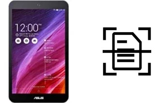 Come scannerizzare su un Asus Memo Pad 8 ME181C