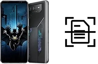 Come scannerizzare su un Asus ROG Phone 6 Batman Edition