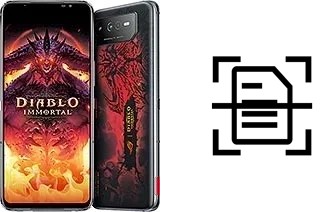 Come scannerizzare su un Asus ROG Phone 6 Diablo Immortal Edition