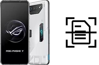 Come scannerizzare su un Asus ROG Phone 7 Ultimate