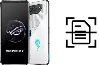 Come scannerizzare su un Asus ROG Phone 7