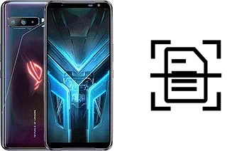 Come scannerizzare su un Asus ROG Phone 3 Strix