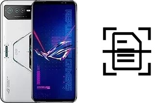 Come scannerizzare su un Asus ROG Phone 6 Pro