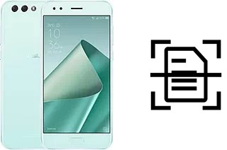 Come scannerizzare su un Asus Zenfone 4 ZE554KL