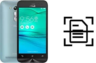 Come scannerizzare su un Asus Zenfone Go ZB452KG