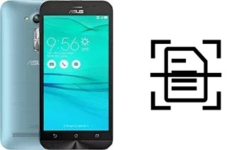 Come scannerizzare su un Asus Zenfone Go ZB500KL