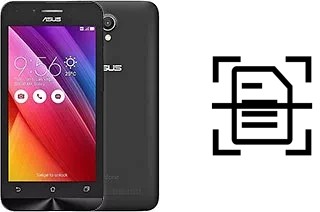 Come scannerizzare su un Asus Zenfone Go ZC451TG