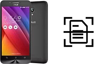 Come scannerizzare su un Asus Zenfone Go ZC500TG