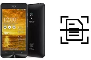 Come scannerizzare su un Asus Zenfone 5 Lite A502CG (2014)