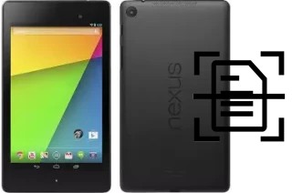 Come scannerizzare su un Asus Google Nexus 7 (2013)