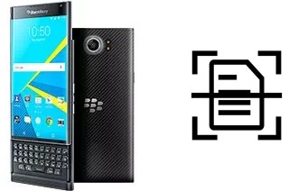 Come scannerizzare su un BlackBerry Priv