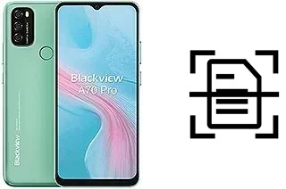 Come scannerizzare su un Blackview A70 Pro