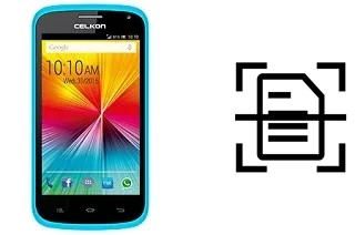 Come scannerizzare su un Celkon A407