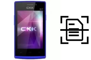 Come scannerizzare su un CKK-mobile CKK mobile S17