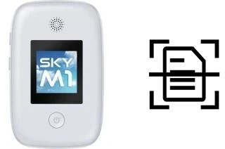 Come scannerizzare su un Cloud Mobile Sky M1