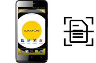 Come scannerizzare su un CloudFone Excite 451TV