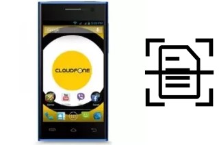 Come scannerizzare su un CloudFone Geo 400Q Plus