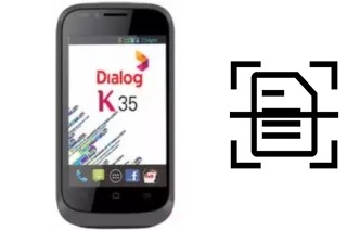 Come scannerizzare su un Dialog K35