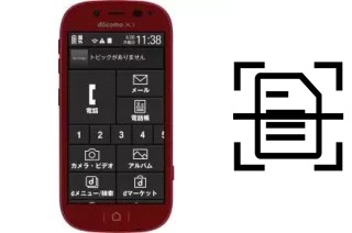 Come scannerizzare su un DoCoMo F-06F