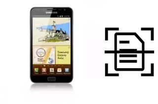 Come scannerizzare su un DoCoMo SC-05D