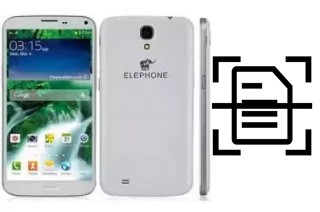 Come scannerizzare su un Elephone P6