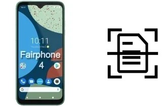 Come scannerizzare su un Fairphone 4