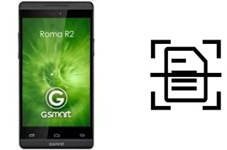 Come scannerizzare su un Gigabyte GSmart Roma R2