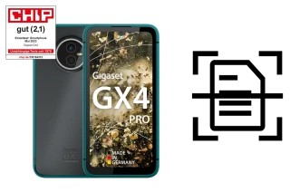 Come scannerizzare su un Gigaset GX4 PRO