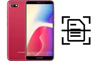 Come scannerizzare su un Gionee F205 Pro