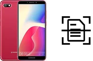 Come scannerizzare su un Gionee F205