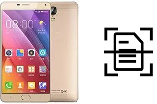 Come scannerizzare su un Gionee Marathon M5 Plus