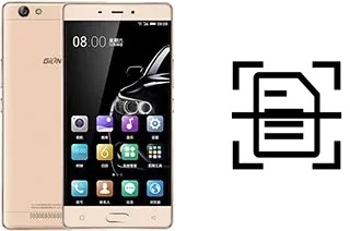 Come scannerizzare su un Gionee Marathon M5 enjoy