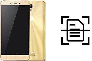 Come scannerizzare su un Gionee P7 Max