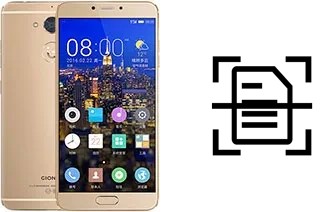 Come scannerizzare su un Gionee S6 Pro