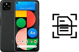 Come scannerizzare su un Google Pixel 4a 5G